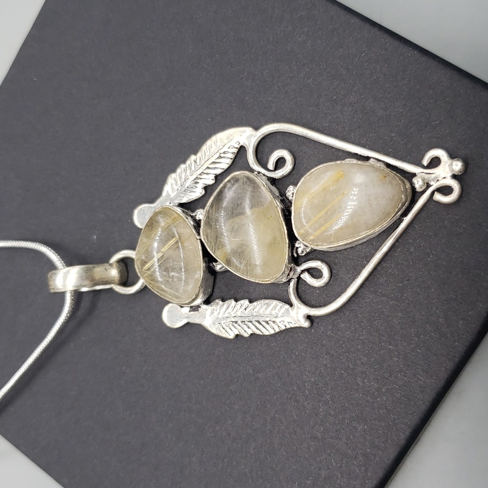 Rutile Quartz Necklace